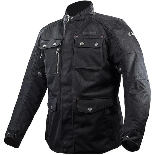 LS2 Technical Motorcycle Jacket Man Black Certified City 3 LS2 Technical Motorcycle Jacket Man Black Certified City