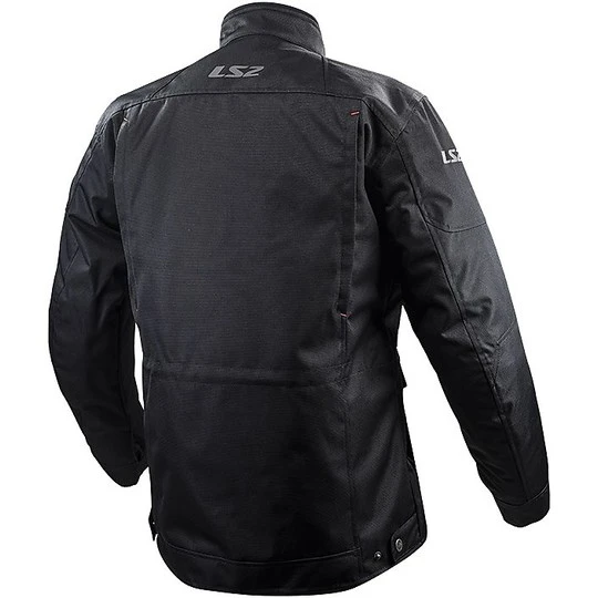 LS2 Technical Motorcycle Jacket Man Black Certified City 4 LS2 Technical Motorcycle Jacket Man Black Certified City - Image 2