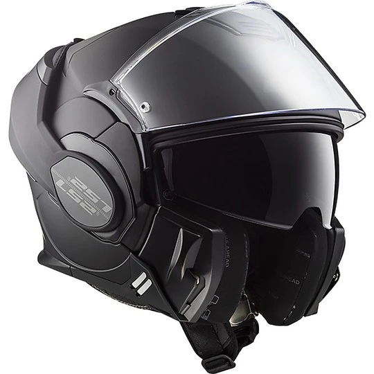 Modular Lever Helmets With LS2 FF399 Valiant NOIR Black Opaco 13 Modular Lever Helmets With LS2 FF399 Valiant NOIR Black Opaco - Image 11