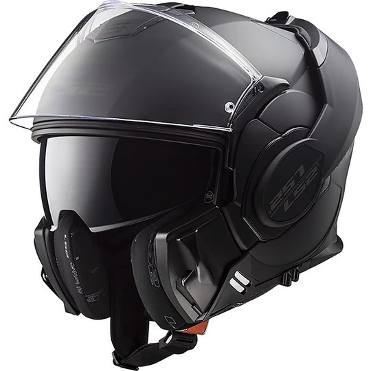 Modular Lever Helmets With LS2 FF399 Valiant NOIR Black Opaco 3 Modular Lever Helmets With LS2 FF399 Valiant NOIR Black Opaco