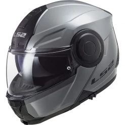 Modular Motorcycle Helmet Double Visor Ls2 FF902 SCOPE Solid Nardo Gray