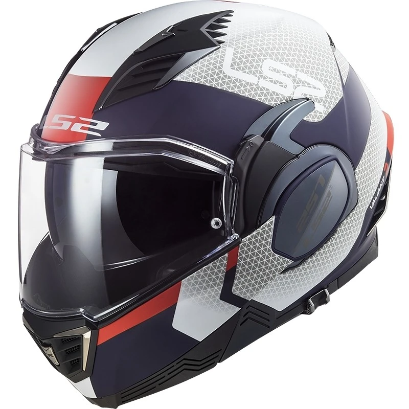 Modular Motorcycle Helmet Ls2 FF900 Valiant 2 CITIUS White Blue 3 Modular Motorcycle Helmet Ls2 FF900 Valiant 2 CITIUS White Blue