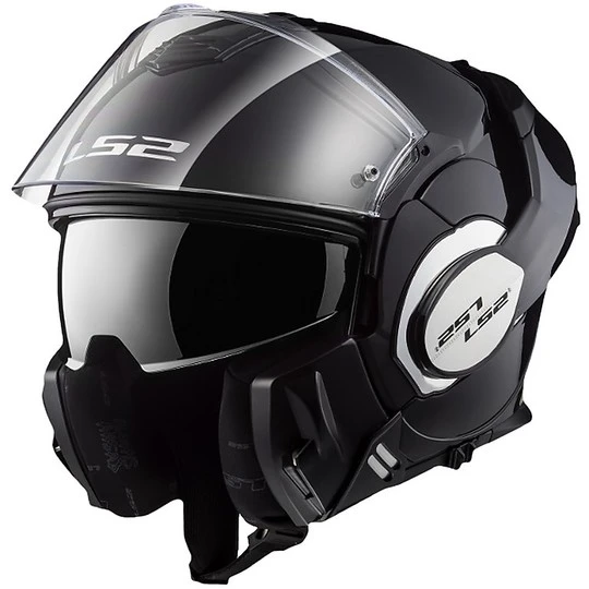 Modular Motorcycle Helmet With LS2 FF399 VALIANT Tilt Shift Luminous Black 3 Modular Motorcycle Helmet With LS2 FF399 VALIANT Tilt Shift Luminous Black