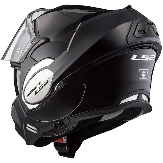 Modular Motorcycle Helmet With LS2 FF399 VALIANT Tilt Shift Luminous Black 7 Modular Motorcycle Helmet With LS2 FF399 VALIANT Tilt Shift Luminous Black - Image 5