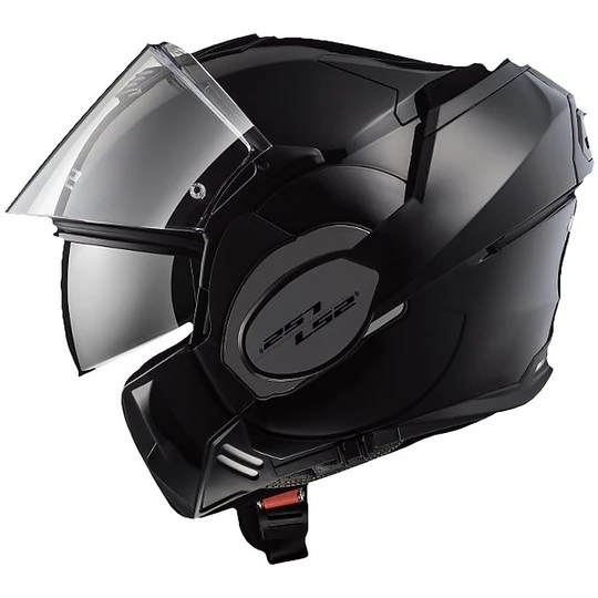 Modular Motorcycle Helmet With LS2 FF399 VALIANT Tilt Shift Luminous Black 9 Modular Motorcycle Helmet With LS2 FF399 VALIANT Tilt Shift Luminous Black - Image 7