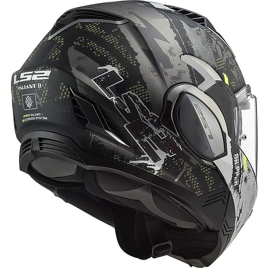 Modular Tipper Helmet Ls2 FF900 VALIANT 2 Gripper Titanium Matt 7 Modular Tipper Helmet Ls2 FF900 VALIANT 2 Gripper Titanium Matt - Image 5