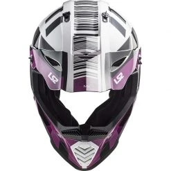 Moto Cross Enduro Helmet Ls2 MX437 Fast Mini XCODE White Purple 11 Moto Cross Enduro Helmet Ls2 MX437 Fast Mini XCODE White Purple -Ls2 Sales Shop moto cross enduro helmet ls2 mx437 fast mini xcode white purple 107002