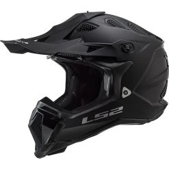 Moto Cross Enduro LS2 MX 470 Helmet NOIR SUBVERTER Matt Black