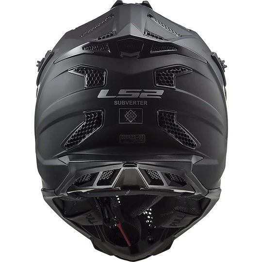 Moto Cross Enduro LS2 MX 470 Helmet NOIR SUBVERTER Matt Black 10 Moto Cross Enduro LS2 MX 470 Helmet NOIR SUBVERTER Matt Black - Image 8