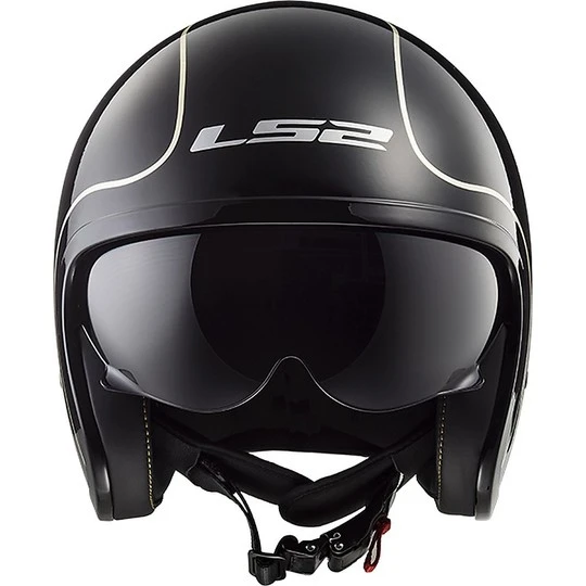 Moto Jet Helmet LS2 SPITFIRE OFF599 Black Flier 10 Moto Jet Helmet LS2 SPITFIRE OFF599 Black Flier - Image 8