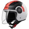 Moto Jet Helmet OF562 Ls2 Airflow Long With Visor Long Condor White Red 1 Moto Jet Helmet OF562 Ls2 Airflow Long With Visor Long Condor White Red -Ls2 Sales Shop moto jet helmet of562 ls2 airflow long with visor long condor white red 31450