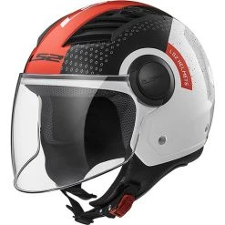 Moto Jet Helmet OF562 Ls2 Airflow Long With Visor Long Condor White Red 23 Moto Jet Helmet OF562 Ls2 Airflow Long With Visor Long Condor White Red -Ls2 Sales Shop moto jet helmet of562 ls2 airflow long with visor long condor white red 86131