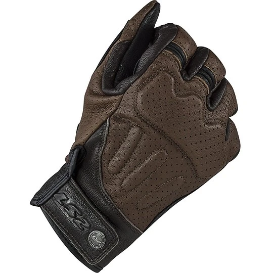 Motorcycle Gloves In Custom Leather Ls2 RUST Brown CE 5 Motorcycle Gloves In Custom Leather Ls2 RUST Brown CE - Image 3