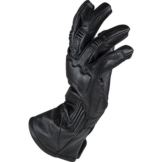 Motorcycle Gloves In Leather Certified CE Ls2 ONYX Black 4 Motorcycle Gloves In Leather Certified CE Ls2 ONYX Black - Image 2