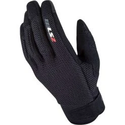 Motorcycle Gloves In Perforated Fabric Ls2 COOL Black CE