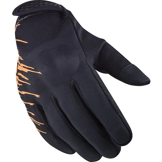 Motorcycle Gloves In Waterproof Fabric Ls2 JET Gray Orange CE 5 Motorcycle Gloves In Waterproof Fabric Ls2 JET Gray Orange CE - Image 3