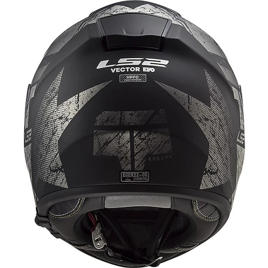 Motorcycle Helmet HPFC Fiber LS2 FF397 VECTOR Hunter Black Titanium Matt 7 Motorcycle Helmet HPFC Fiber LS2 FF397 VECTOR Hunter Black Titanium Matt - Image 5