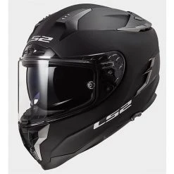 Motorcycle Helmet HPFC LS2 FF327 CHALLENGER Solid Black Matt