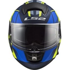 Motorcycle Helmet HPFC LS2 FF397 VECTOR Kripton Blue Yellow Matt -Ls2 Sales Shop motorcycle helmet hpfc ls2 ff397 vector kripton blue yellow matt 66824