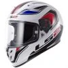 Motorcycle Helmet Integral Fiber LS2 FF323 Arrow R Geo White / Blue / Red