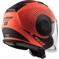 Motorcycle Helmet Jet Double Visor Ls2 OF570 VERSO Spin Orange Fluo Matt -Ls2 Sales Shop motorcycle helmet jet double visor ls2 of570 verso spin orange fluo matt 66971