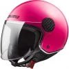 Motorcycle Helmet Jet Ls2 OF558 SPHERE LUX Solid Pink + Smoke Visor -Ls2 Sales Shop motorcycle helmet jet ls2 of558 sphere lux solid pink smoke visor 55460