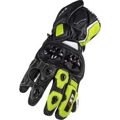 Motorcycle Leather Gloves CE Sports Ls2 SWIFT Black Yellow Fluo -Ls2 Sales Shop motorcycle leather gloves ce sports ls2 swift black yellow fluo 96855