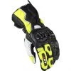 Motorcycle Leather Gloves CE Sports Ls2 SWIFT Black Yellow Fluo -Ls2 Sales Shop motorcycle leather gloves ce sports ls2 swift black yellow fluo 96857