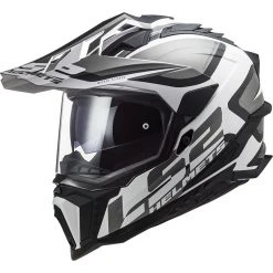 Ls2 Sales Shop 25 Off Road Touring Motorcycle Helmet In HPCF Ls2 MX701 Explorer ALTER Matt Black White