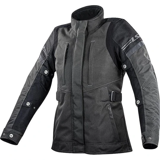 Technical Motorcycle Jacket LS2 Petrol Lady Dark Gray Certified 3 Technical Motorcycle Jacket LS2 Petrol Lady Dark Gray Certified