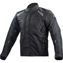 Technical Motorcycle Jacket LS2 Phase Man WP Black Certified