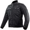 Technical Motorcycle Jacket LS2 Vesta Man Black Vintage Certificate