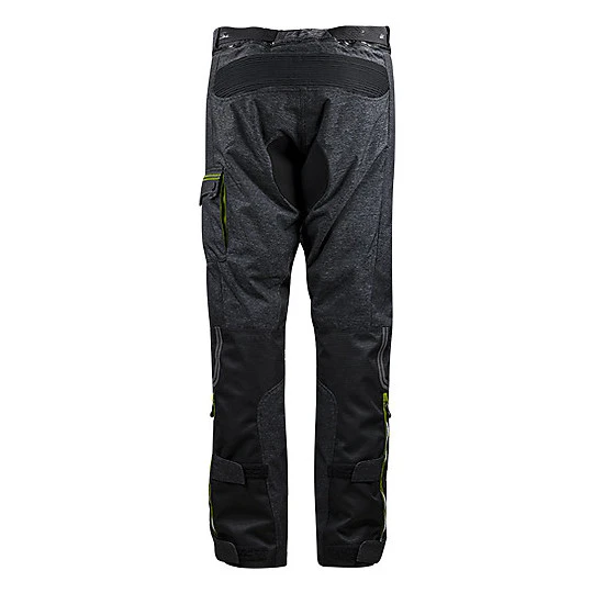 Technical Motorcycle Pants LS2 Nevada Lady Triple Layer Black Yellow Certified 4 Technical Motorcycle Pants LS2 Nevada Lady Triple Layer Black Yellow Certified - Image 2