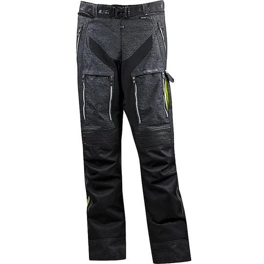 Technical Motorcycle Pants LS2 Nevada Lady Triple Layer Black Yellow Certified 6 Technical Motorcycle Pants LS2 Nevada Lady Triple Layer Black Yellow Certified - Image 4