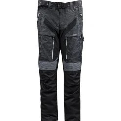 Technical Motorcycle Pants LS2 Nevada Man Triple Layer Black Gray Certified