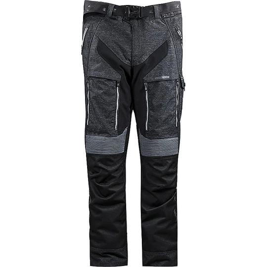 Technical Motorcycle Pants LS2 Nevada Man Triple Layer Black Yellow Certified 3 Technical Motorcycle Pants LS2 Nevada Man Triple Layer Black Yellow Certified