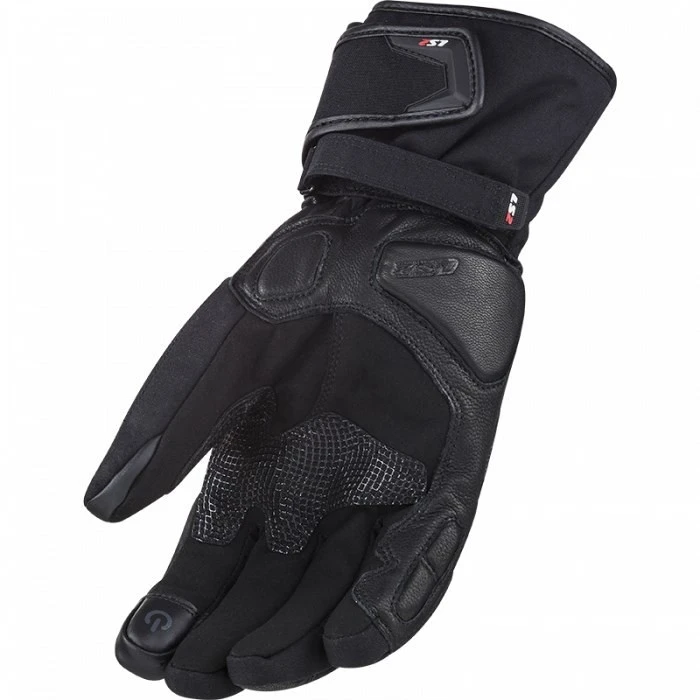 Winter Motorcycle Gloves Ls2 Frost WP Black 4 Winter Motorcycle Gloves Ls2 Frost WP Black - Image 2